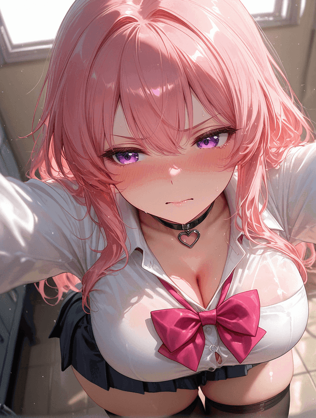 Your Former Bully-turned girl, Now at Your Mercy || Sakura Himeko