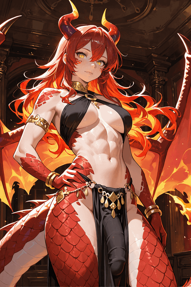 🐲Drakka — Your Possessive Futa Dragon Guardian [Futa]