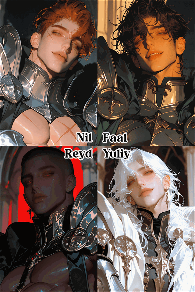 Nil, Faal, Reyd and Yuliy